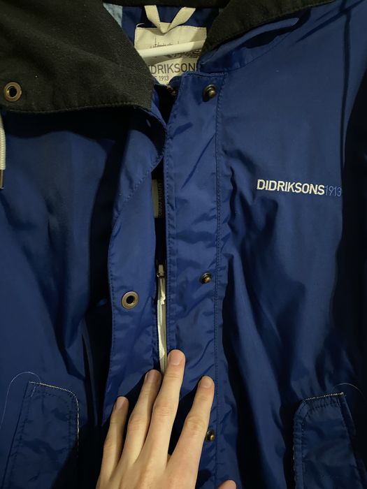 Przedłużana Kurtka Przeciwdeszczowa Storm System Didriksons rozmiar 44