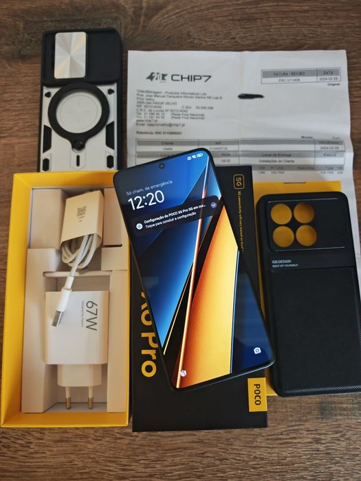 Xiaomi Poco x6 Pro. 6.67" 12GB/512GB Preto  C/Garantia Aceito Retomas