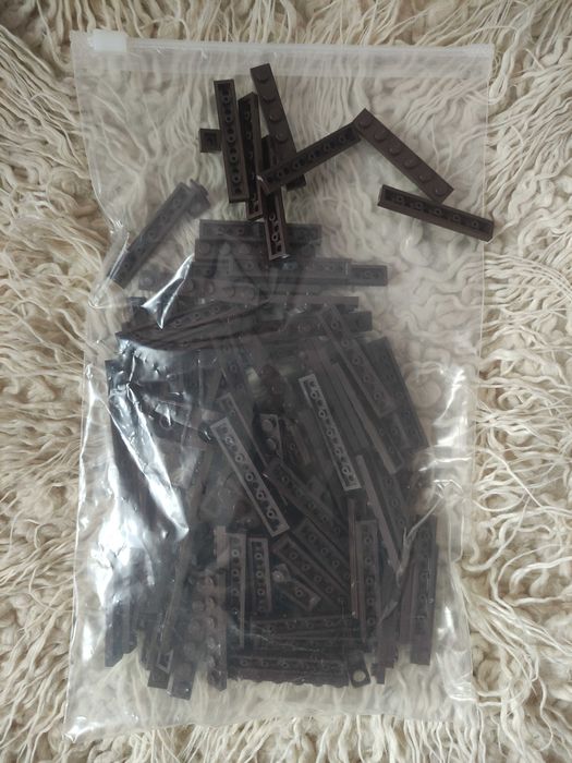 Конструктор lego, коричневі блоки