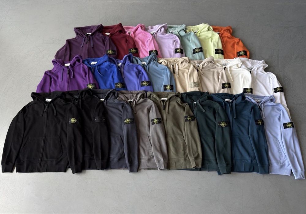 Чоловіча зіпка Stone Island з патчем Стон Айленд на флісі | Мужская кофта зип худи толстовка zip hoodie. Зипка Стоник стонік стон исланд! Якість 1в1