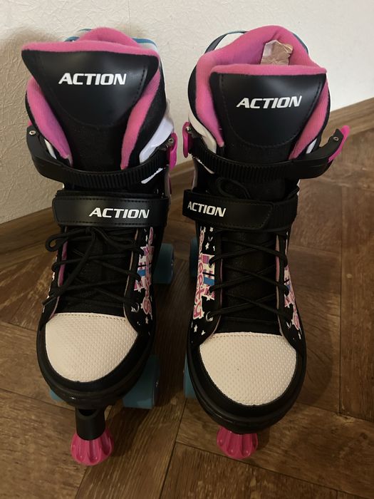 Ретро роликові ковзани розмір 38-40