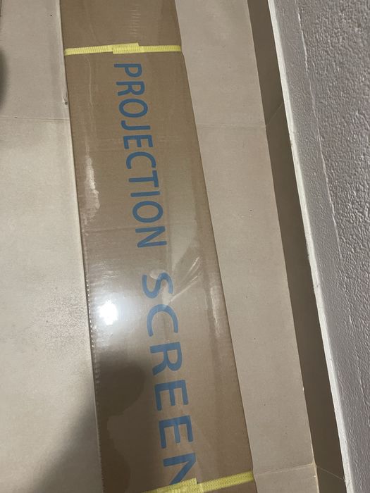 Vendo projetor mais tela