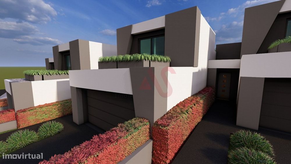 T3 Detached House Under Construction in the "VILLA PARQUE" Development in Idães, Fe