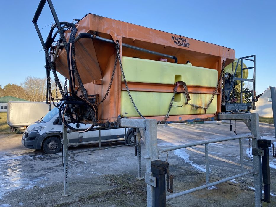 Posypywarka piaskarka solarka rcw KUPPER