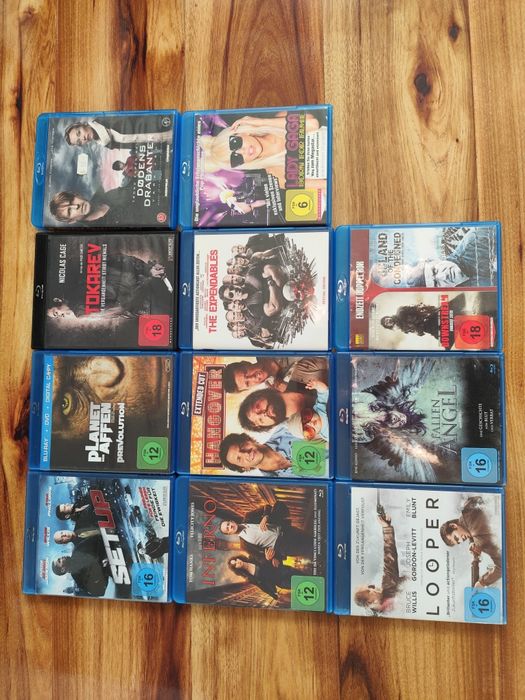 BLUERAY Filmy komplet. OKAZJA!!!