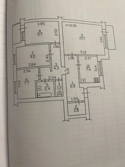 Продається квартира в центрі Здолбунова-2