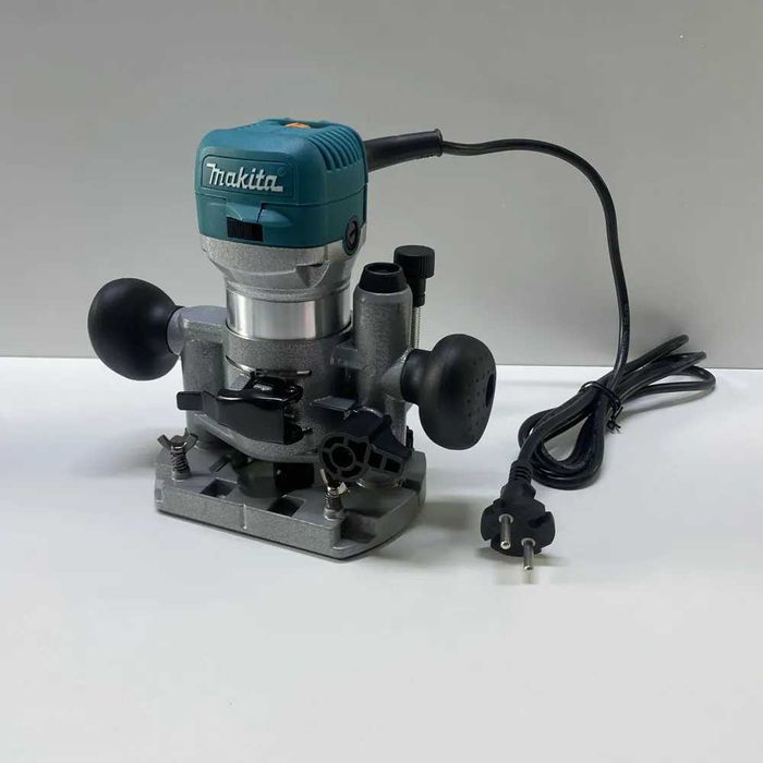 Фрезер Makita 1600Вт глибина 60мм 30000об/хв зажим 6-8мм фрезерка