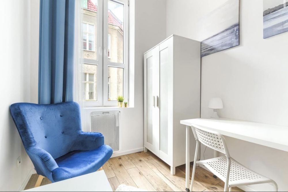 Przytulny pokój z antresolą