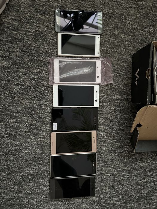 Zestaw ekran wyswietlacz sony z5, xZ, xa1 40 sztuk