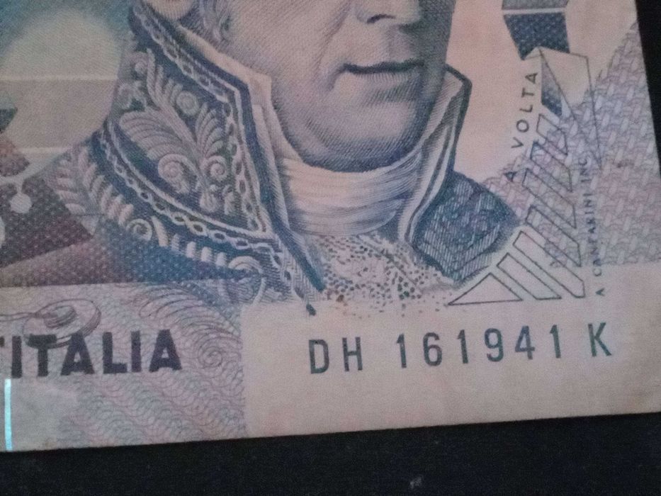 Stary BANKNOT kolekcjonerski 10000 LIRE LIRÓW Włochy 1984 ANTYK OKAZJA