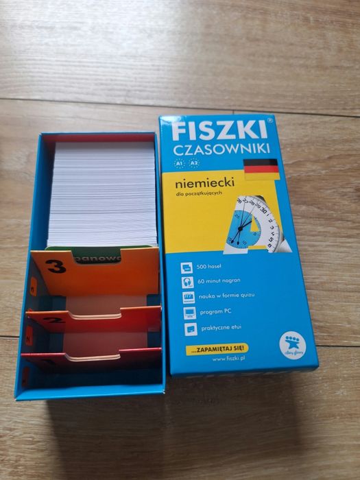 NOWE fiszki niemiecki czasowniki dla początkujących