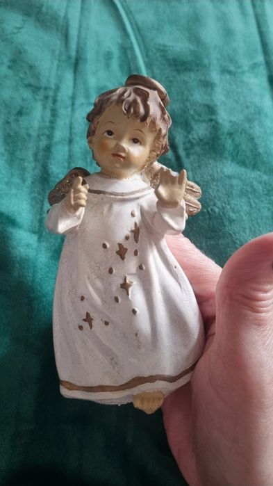 Piękna Figurka Aniołek,wys:12cm