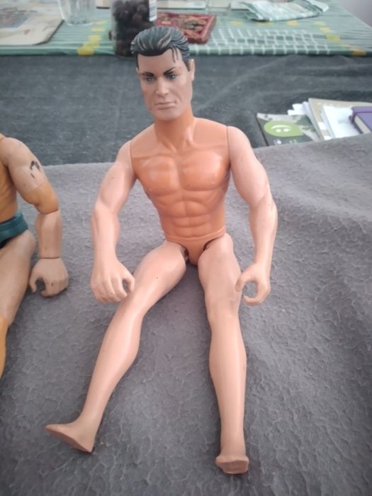 6 Bonecos Action Man, Anos 90, Hasbro