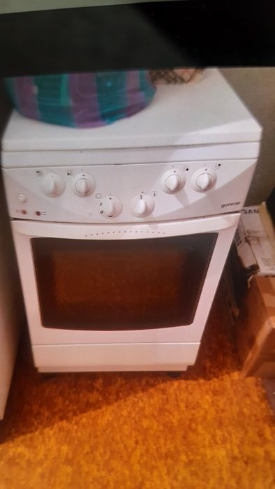 Газовая плита горение