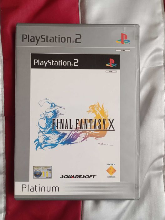 Final Fantasy X PS2 + Cartão de Memória Oficial Sony
