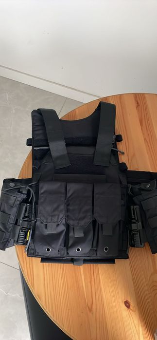 Kamizelka taktyczna Emerson Gear Plate Carrier Blue Label 094K - Black