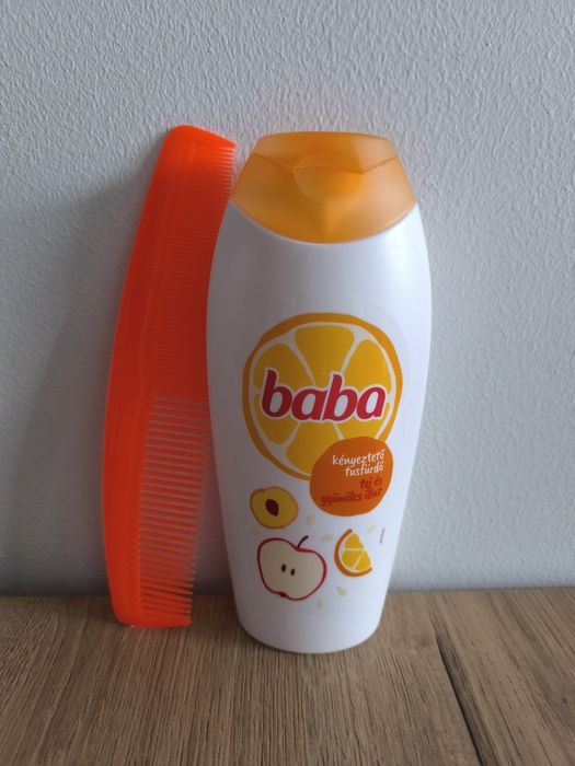 Zestaw 2x Żel pod prysznic BABA 400ml + GRATIS grzebień! NOWY