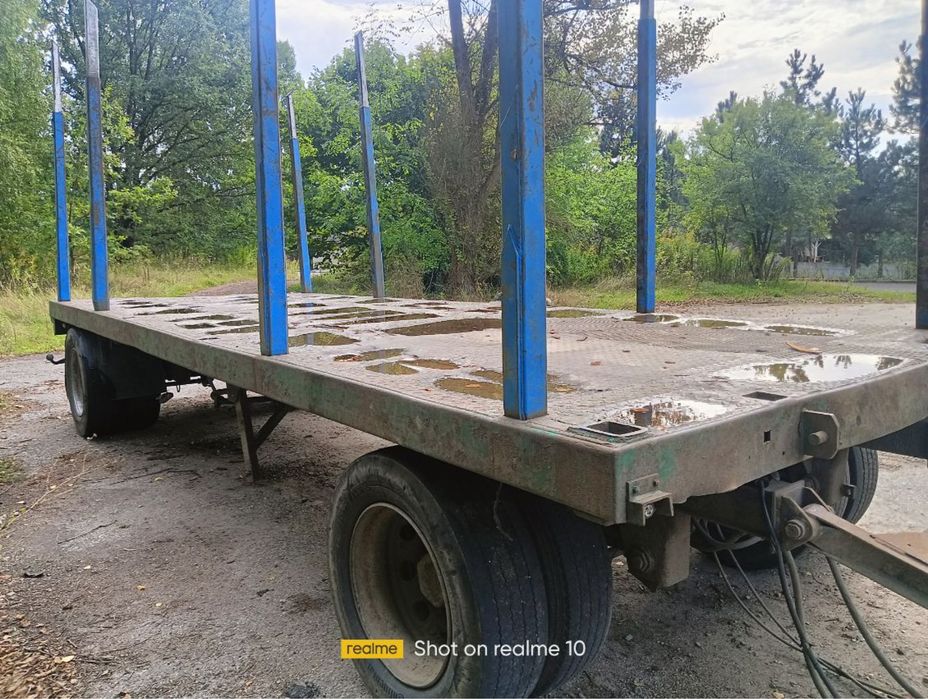 Przyczepa do transportu drewna Befa
