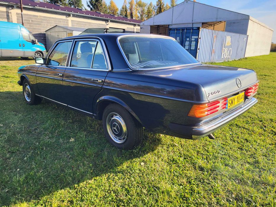 Mercedes-Benz W123 Automat 200D 1979 zabytek  Granatowy ZAMIANA