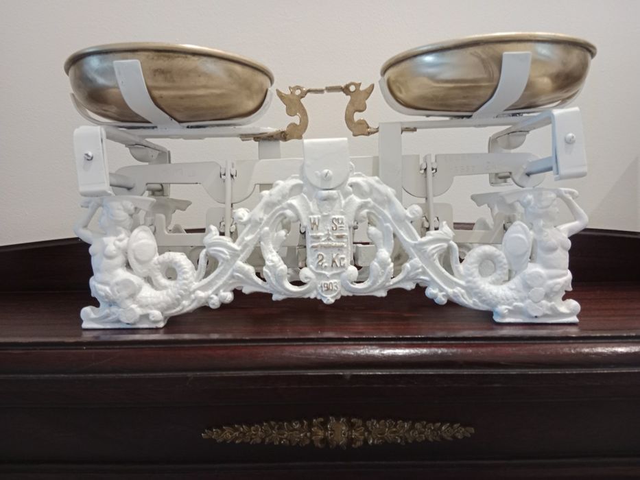 Waga szalkowa Weber & Dähne 2 kg — 1926r