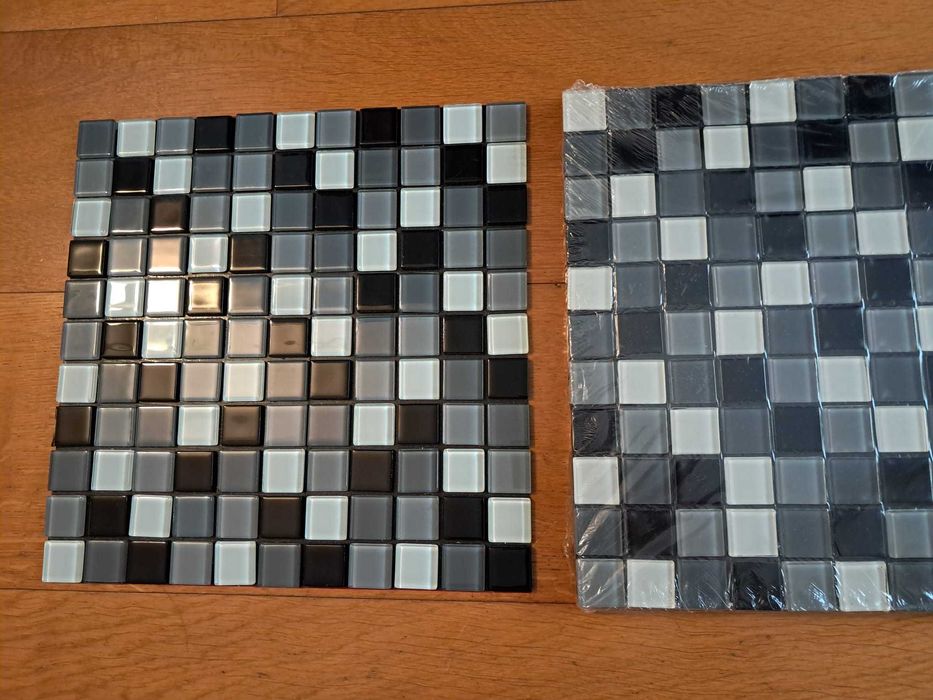 Painéis Azulejo Vidro Mosaico autocolante cozinha pastilhas