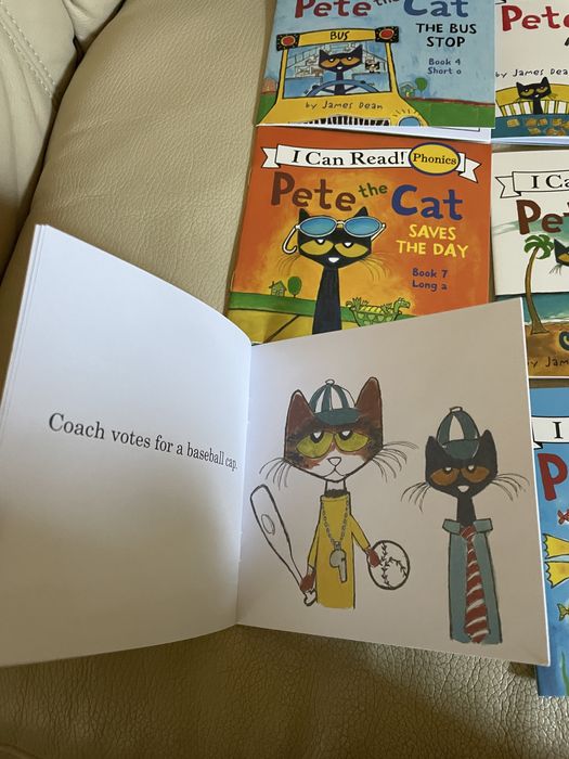 I can read książeczki do samodzielnego czytania po angielsku Pete Cat