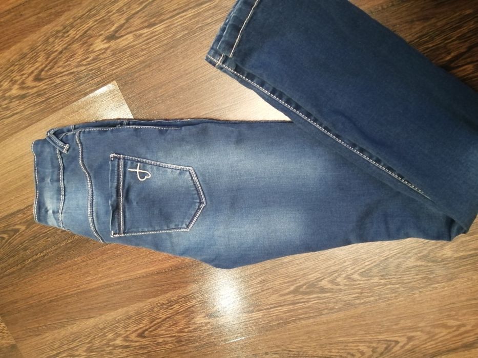 Spodnie Kanz 134 jeansy