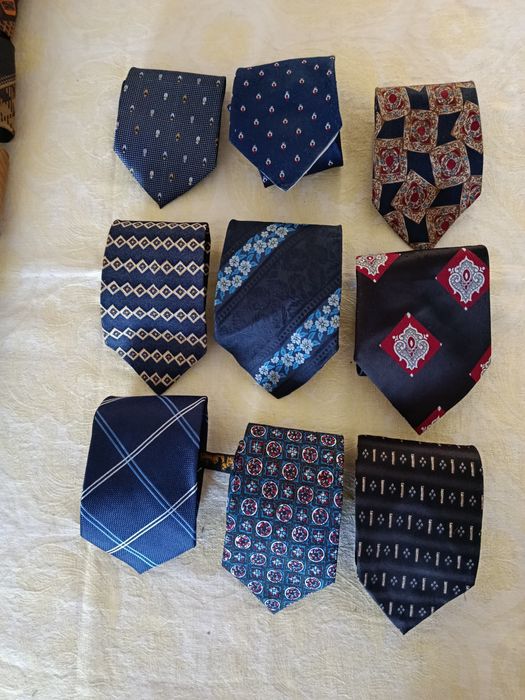 Галстук мужской  советская классика