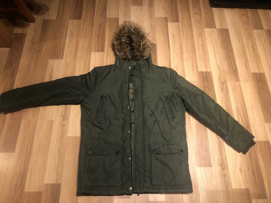 kurtka zimowa parka broken standard xxl zielona
