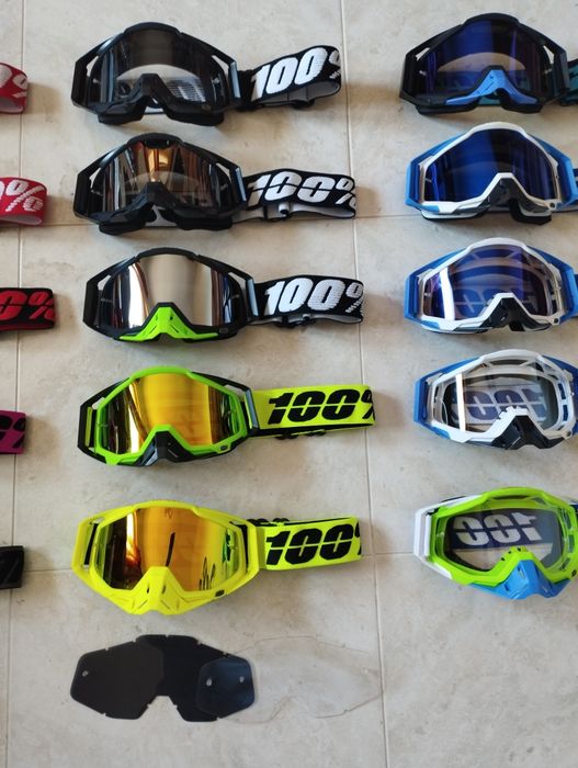 Óculos motocross 100%