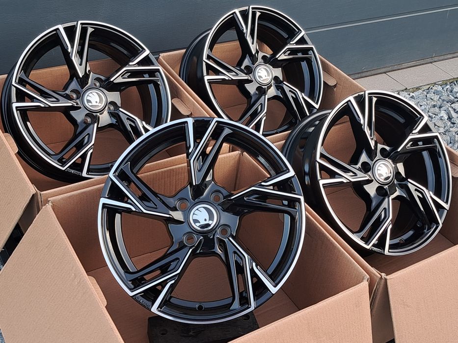 Alufelgi NOWE 16" 4x100 Skoda Citigo CNC RS5