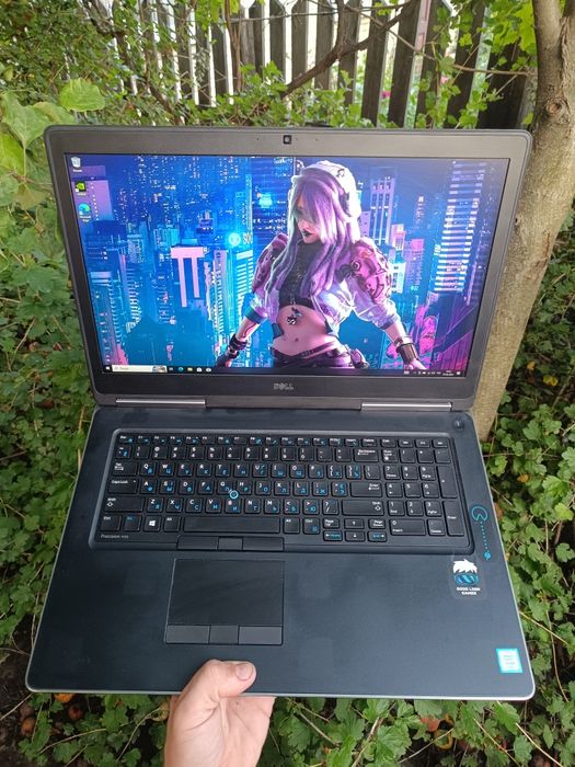 17.3 8гб відеокарта Ігровий ноутбук DELL (Xeon/32gb/512gb/P4000 8GB