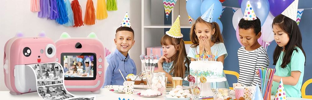 Mini Drukarka DRUKUŚ Aparat Fotograficzny Natychmiastowy + ROLKI