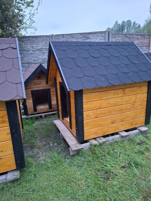 Nowe budy dla psów ocieplone
