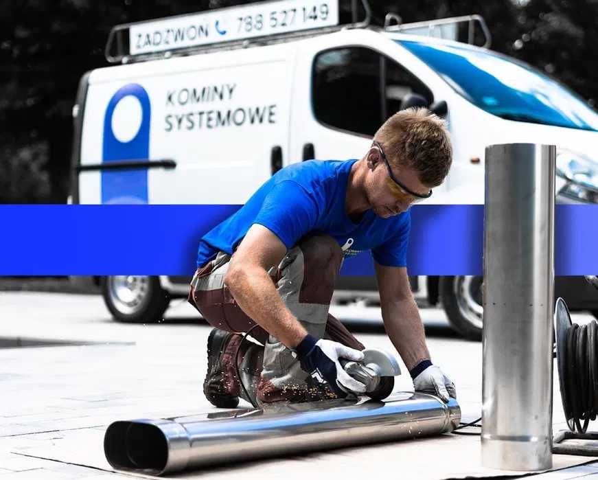 Kominy, wkłady kominowe (montaż/sprzedaż), frezowanie kominów