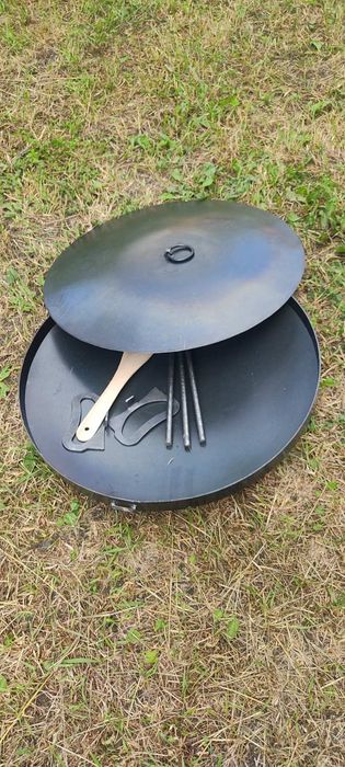 Сковорода з диска 50 см, 40см, 60см.  Диск на вогонь на довгих ніжках