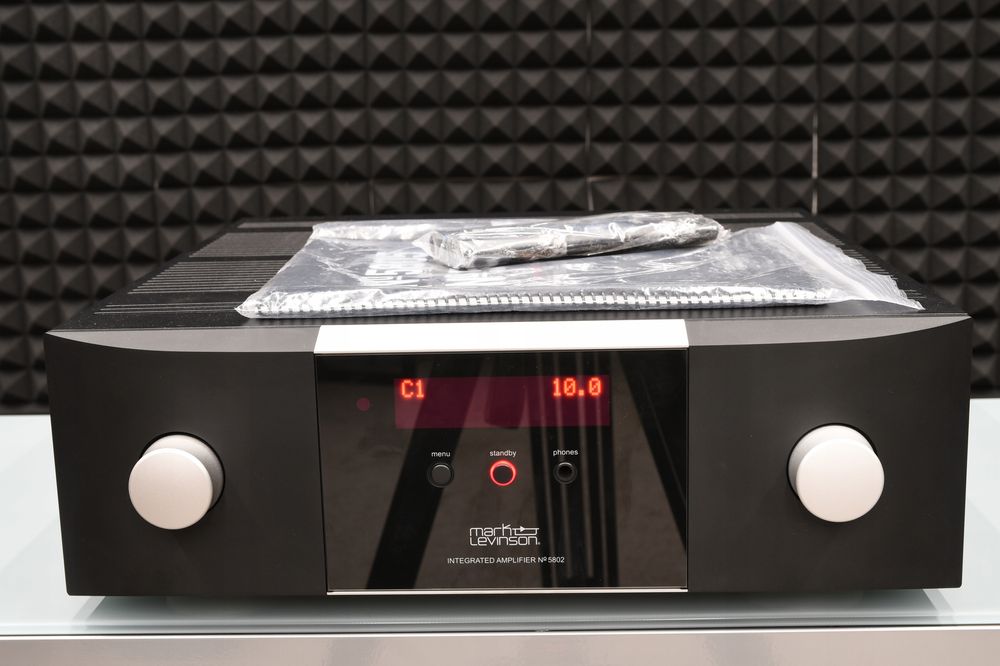 wzmacniacz stereo Mark Levinson No 5802 zestaw w świetnym stanie!