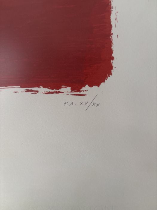 Serigrafia Original Romy Castro - Prova de Artista (P.A. 15/20)