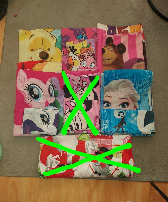 Pościele dziecięce 140x200cm z licencją -5szt