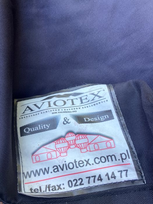 Namiot Aviotex 6x4m ekspresowy pawilon plenerowy zadaszenie scena estrada