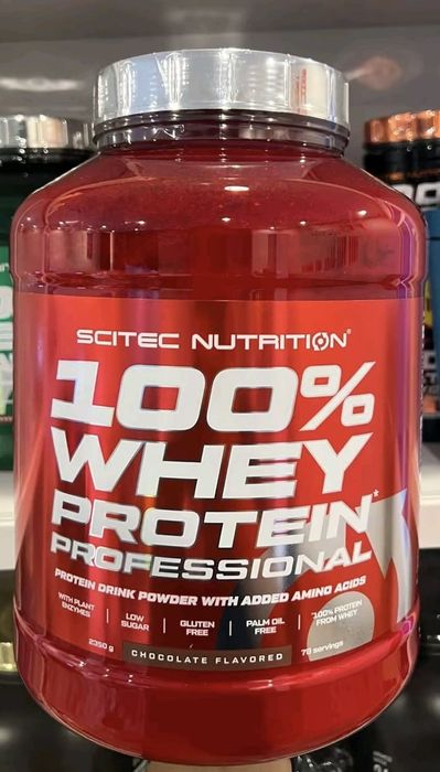 Whey Protein Scitec Nutrition 100% – Chocolate ou Morango