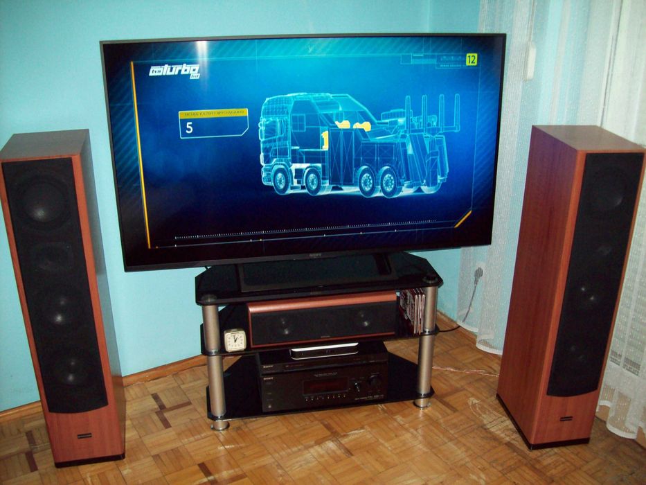 Mocne duże kolumny kina domowego 5.1 Ferguson XL-900 MOC 1050 Watt RMS