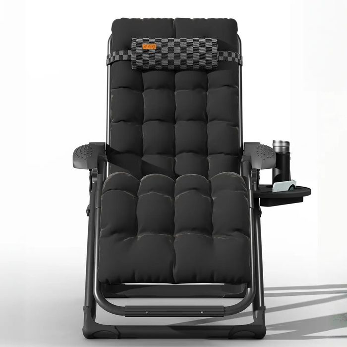 Крісло шезлонг Zero Gravity WCG S14-PP Louis з полотном