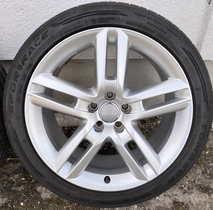 Felgi z oponami 255/40R19 Audi A4 A5 A6 A8 8,5x19 ET45 5x112 4G0