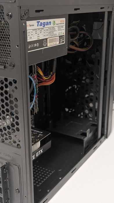 ПК, компютер, Intel Core i3 12100f/Nvidia GTX 1650/16Gb/120гб SSD/400w