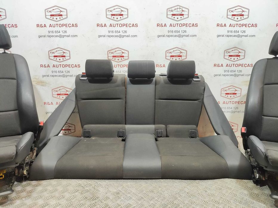 Conjunto Bancos Pele Tecido BMW Séire 1 E81 3 Portas Pack M 2007 a 2011 Original