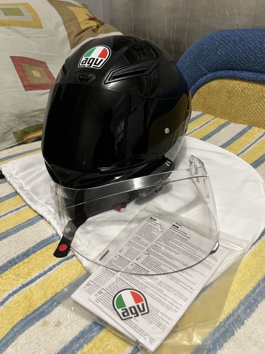 шлем Agv k1-s  с гарнитурой и 2 визора