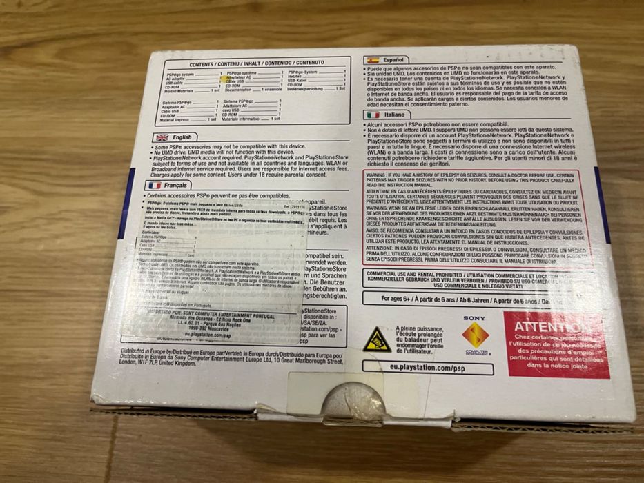 Sony PSP Go - Completa na caixa