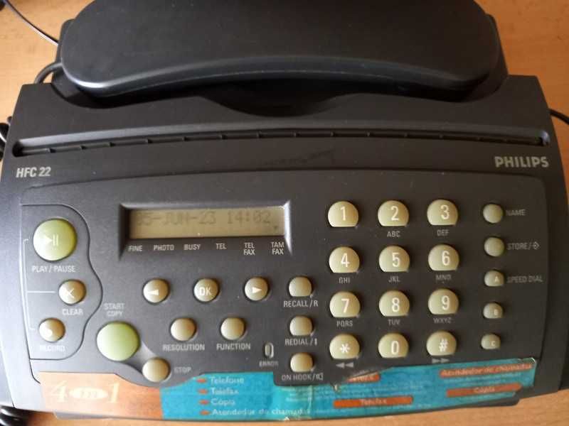 Telefone/Fax Philips HFC 22