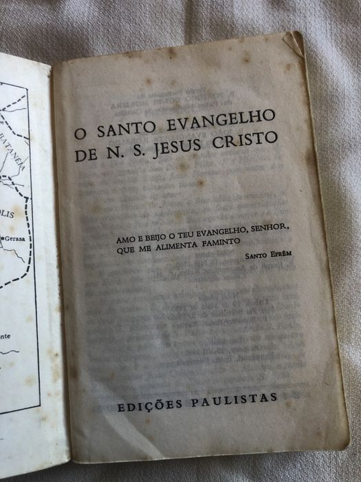 O Santo Envangelho de N.S.Jesus Cristo